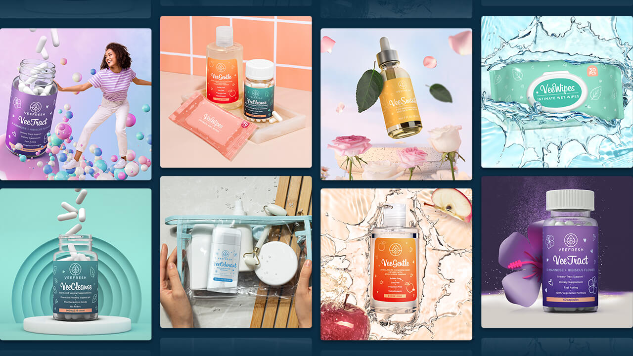 Vee Fresh Customer Engagement: A well-crafted Amazon Post designed to connect with shoppers and boost engagement.